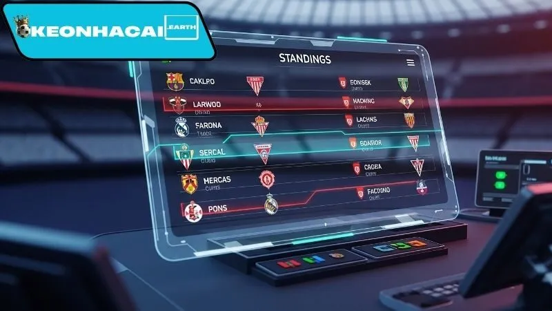 Bảng xếp hạng La Liga mới nhất 2 Bảng xếp hạng La Liga hôm nay
